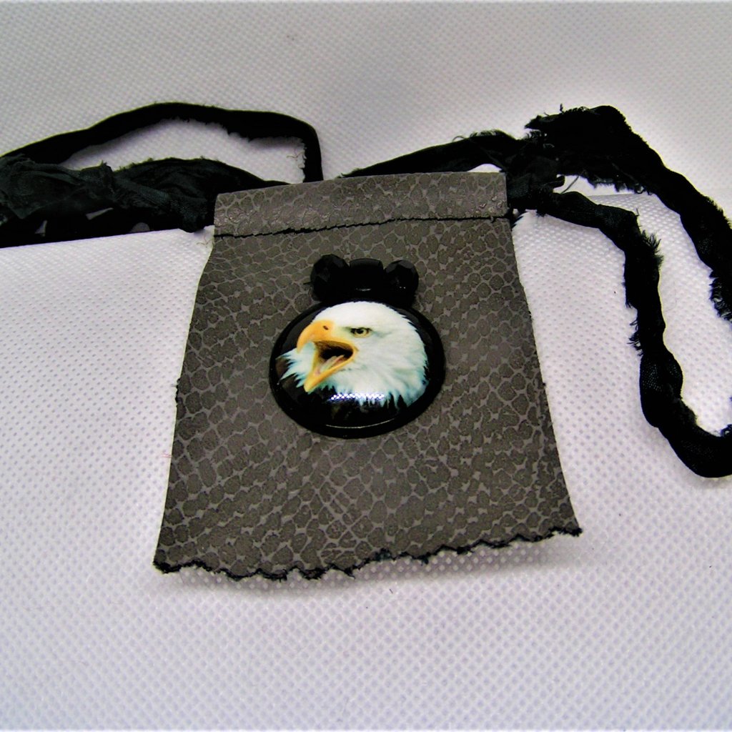 Domed Eagle On Faux Snake